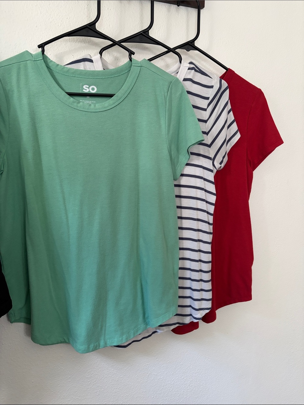 SO Women's Short Sleeve Crewneck Tee Set